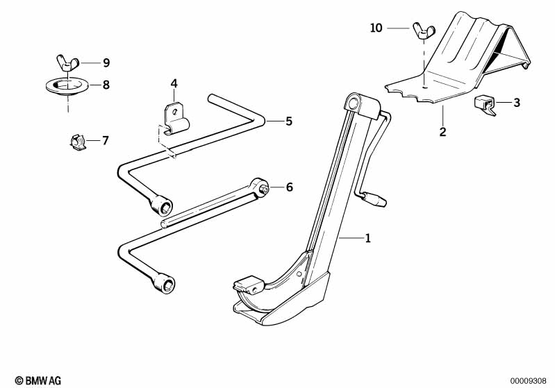 Boordgereedschap/Krik