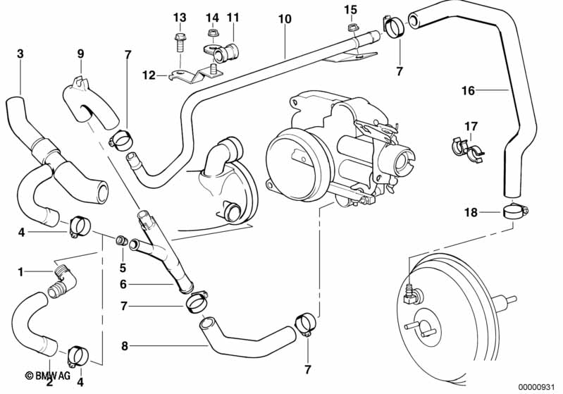 Onderdrukbesturing-motor