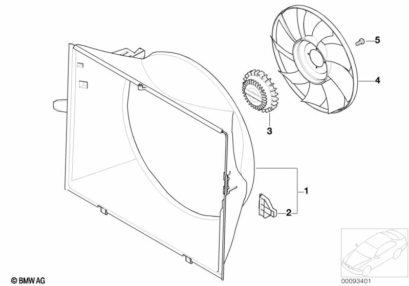 Ventilateurmantel/ventilateur