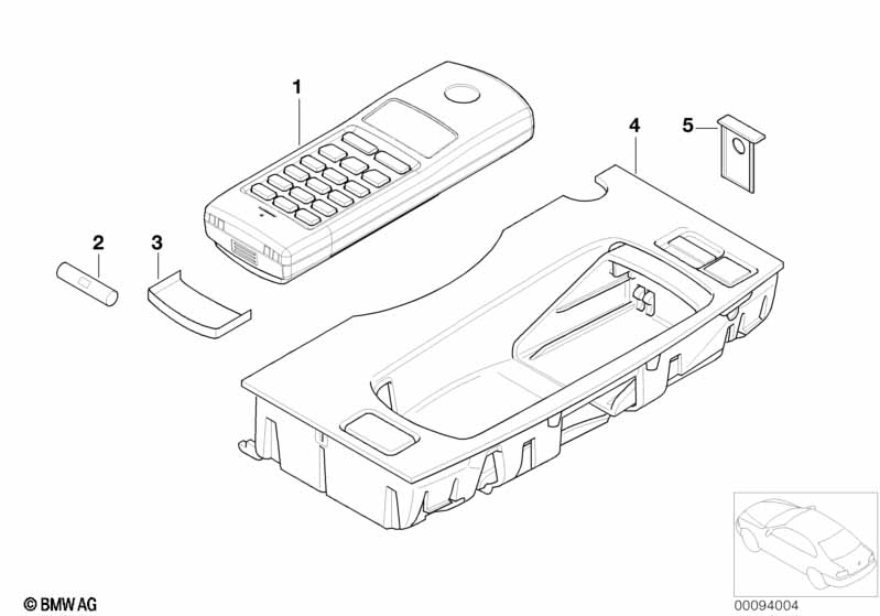 Onderdelen SA 630 middenconsole