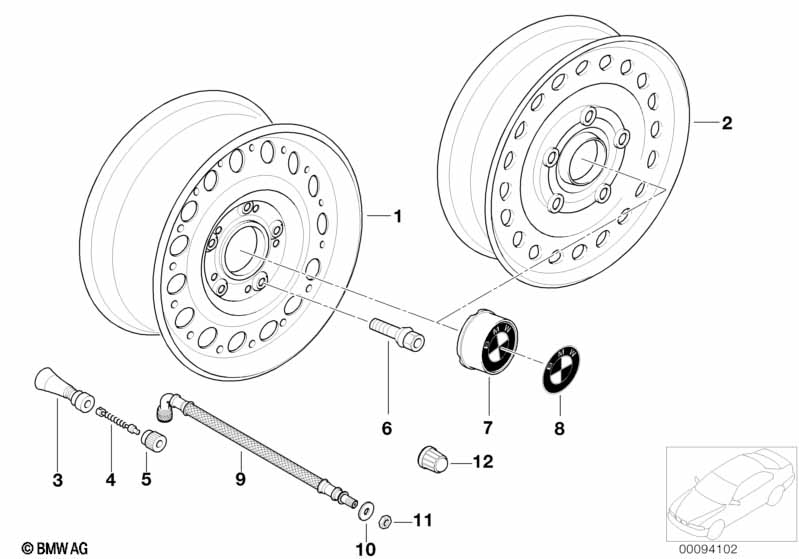 Velg stalen styl.12