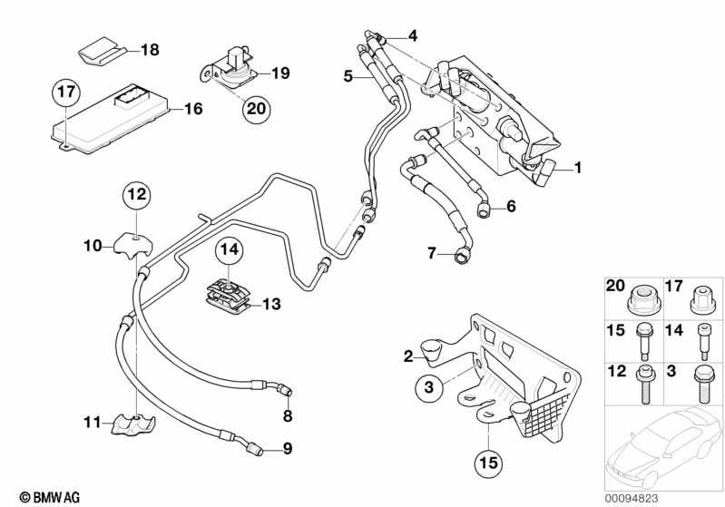 Kleppenblok en mont.delen/Dynamic Drive