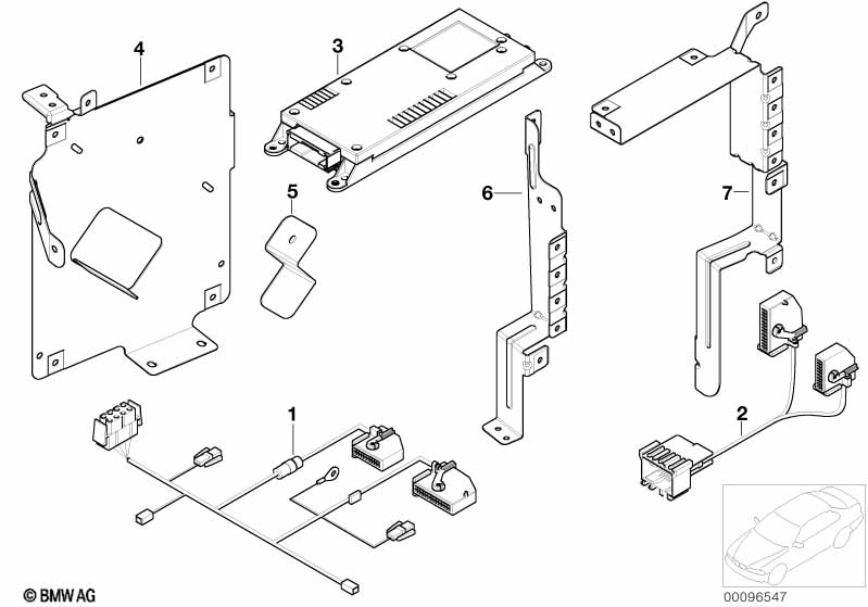 Onderdelen bagaeruimte Cordless