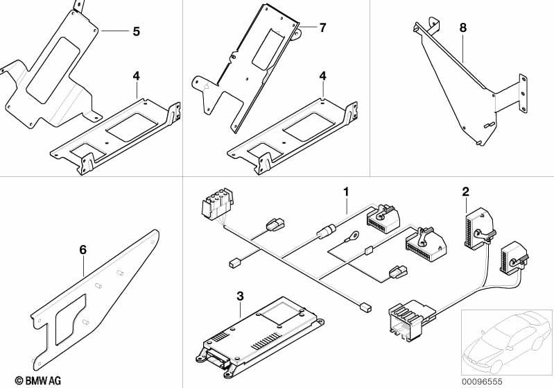 Onderdelen bagaeruimte Cordless