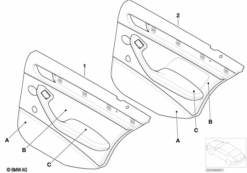 Individualdeurbekleding acht. Alcantara