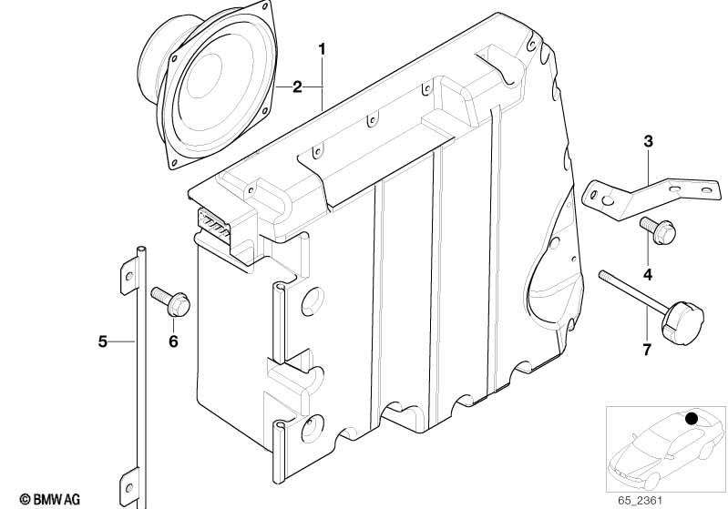 Onderdelen v subwooferbox hifi/top-hifi