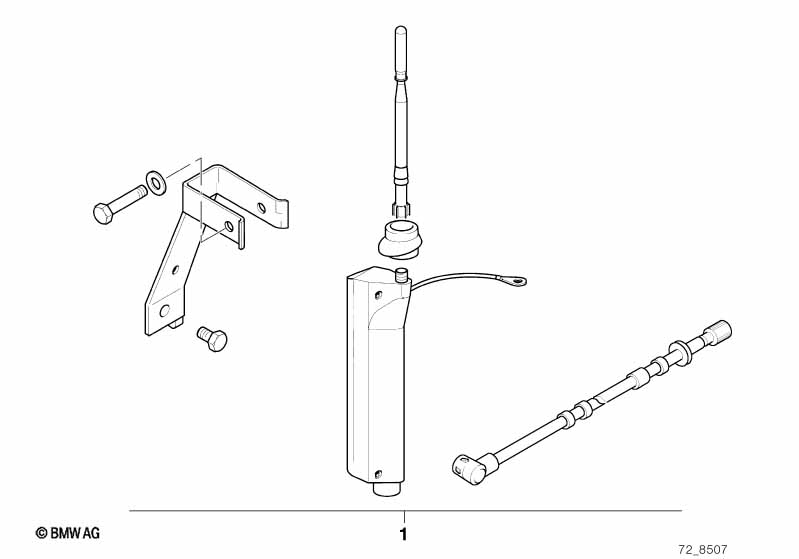 Korte staafantenne