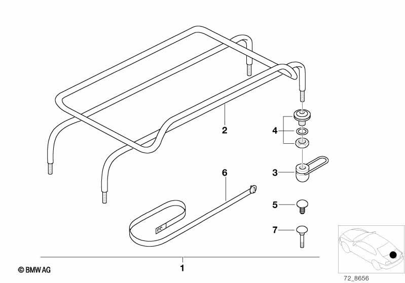 Achterklepdrager Z3