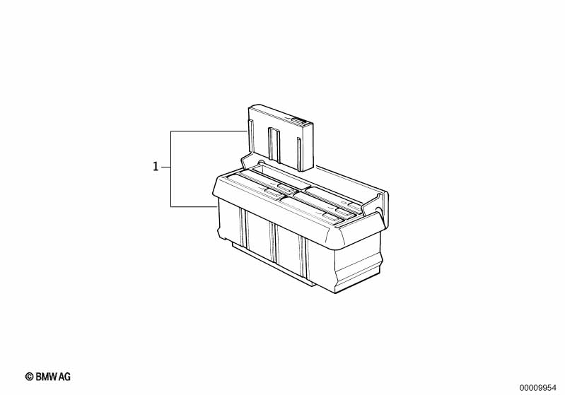 Cassette holder console